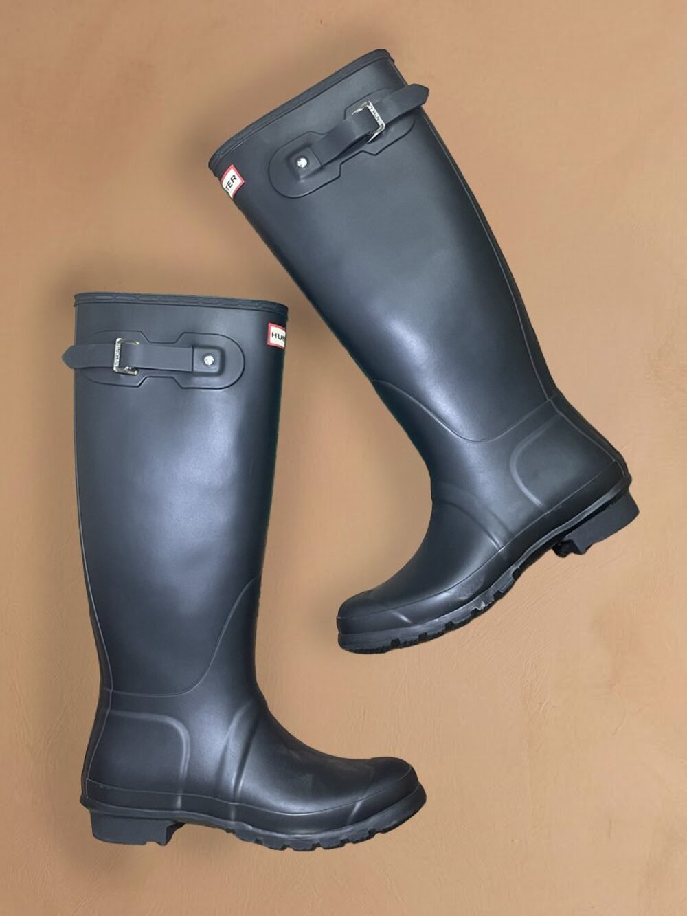 Hunter Original Tall Black Rubber Rain Boots